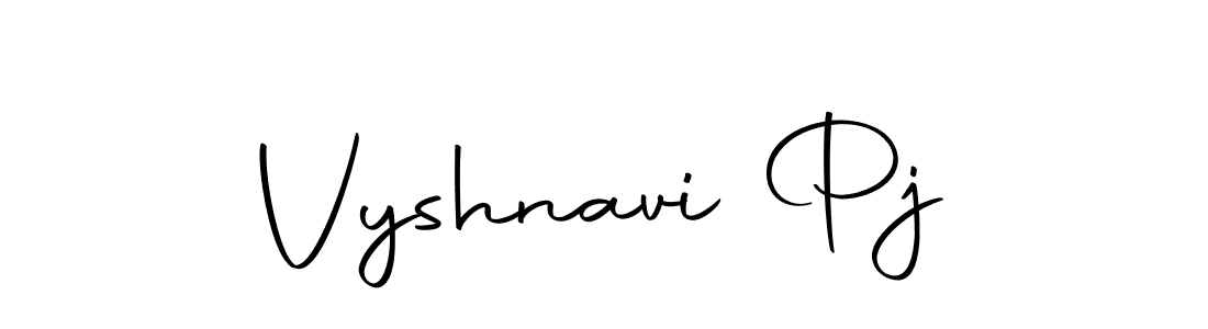 Also we have Vyshnavi Pj name is the best signature style. Create professional handwritten signature collection using Autography-DOLnW autograph style. Vyshnavi Pj signature style 10 images and pictures png