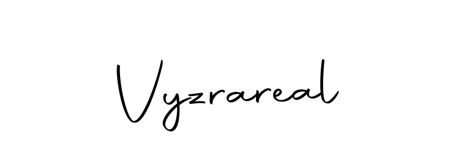 Vyzrareal stylish signature style. Best Handwritten Sign (Autography-DOLnW) for my name. Handwritten Signature Collection Ideas for my name Vyzrareal. Vyzrareal signature style 10 images and pictures png