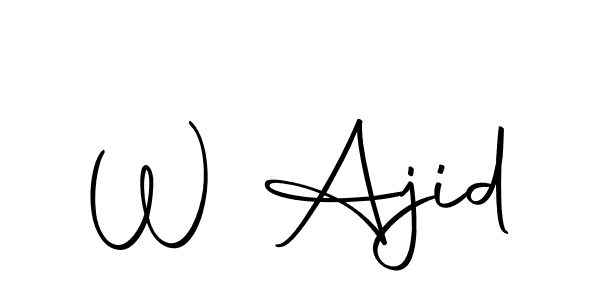 Check out images of Autograph of W Ajid name. Actor W Ajid Signature Style. Autography-DOLnW is a professional sign style online. W Ajid signature style 10 images and pictures png