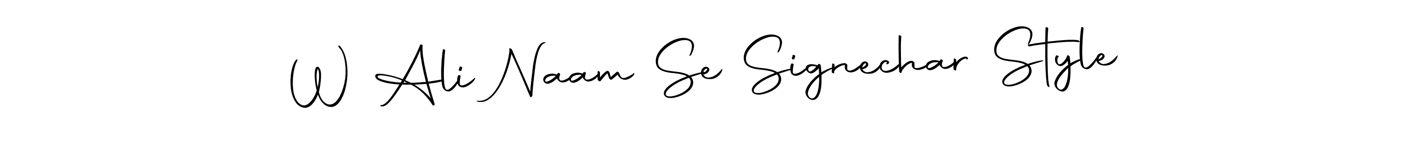 Also You can easily find your signature by using the search form. We will create W Ali Naam Se Signechar Style name handwritten signature images for you free of cost using Autography-DOLnW sign style. W Ali Naam Se Signechar Style signature style 10 images and pictures png