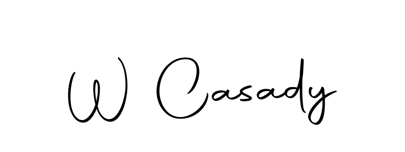 Also we have W Casady name is the best signature style. Create professional handwritten signature collection using Autography-DOLnW autograph style. W Casady signature style 10 images and pictures png