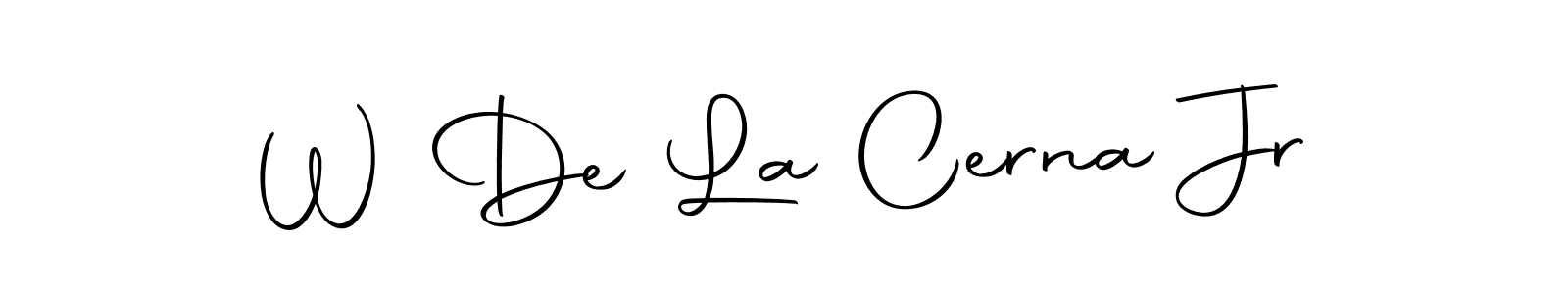 How to Draw W De La Cerna Jr signature style? Autography-DOLnW is a latest design signature styles for name W De La Cerna Jr. W De La Cerna Jr signature style 10 images and pictures png