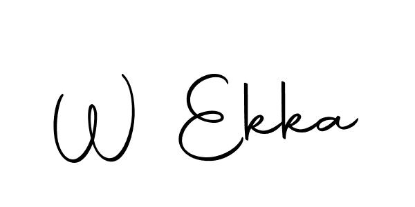Similarly Autography-DOLnW is the best handwritten signature design. Signature creator online .You can use it as an online autograph creator for name W Ekka. W Ekka signature style 10 images and pictures png