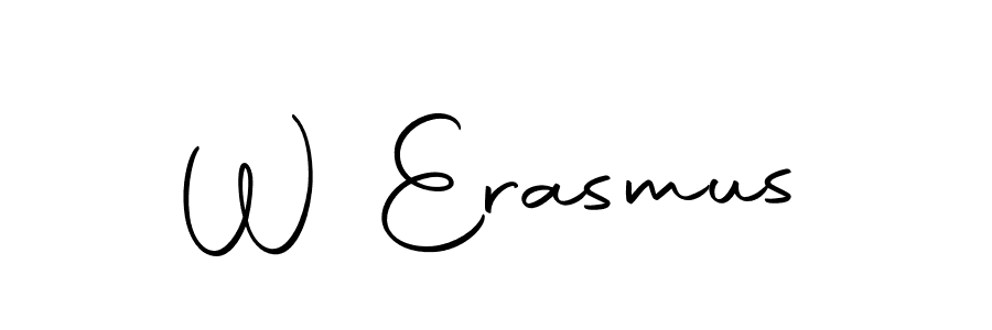Make a beautiful signature design for name W Erasmus. With this signature (Autography-DOLnW) style, you can create a handwritten signature for free. W Erasmus signature style 10 images and pictures png