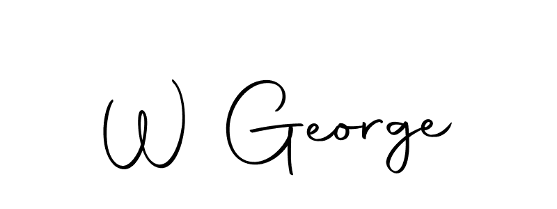 Once you've used our free online signature maker to create your best signature Autography-DOLnW style, it's time to enjoy all of the benefits that W George name signing documents. W George signature style 10 images and pictures png