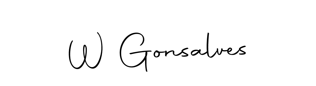 How to Draw W Gonsalves signature style? Autography-DOLnW is a latest design signature styles for name W Gonsalves. W Gonsalves signature style 10 images and pictures png