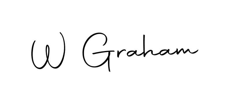 Make a beautiful signature design for name W Graham. Use this online signature maker to create a handwritten signature for free. W Graham signature style 10 images and pictures png