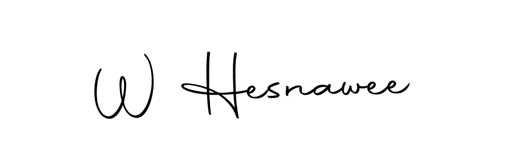 The best way (Autography-DOLnW) to make a short signature is to pick only two or three words in your name. The name W Hesnawee include a total of six letters. For converting this name. W Hesnawee signature style 10 images and pictures png