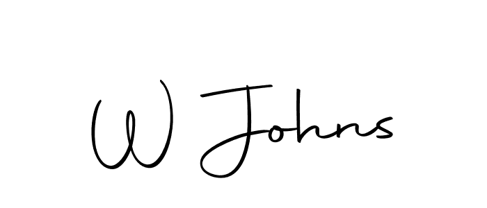 Best and Professional Signature Style for W Johns. Autography-DOLnW Best Signature Style Collection. W Johns signature style 10 images and pictures png