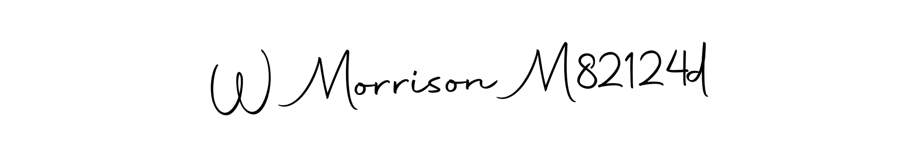 Also we have W Morrison M82124d name is the best signature style. Create professional handwritten signature collection using Autography-DOLnW autograph style. W Morrison M82124d signature style 10 images and pictures png