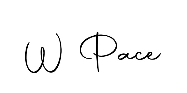 How to make W Pace signature? Autography-DOLnW is a professional autograph style. Create handwritten signature for W Pace name. W Pace signature style 10 images and pictures png