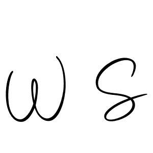 This is the best signature style for the W S name. Also you like these signature font (Autography-DOLnW). Mix name signature. W S signature style 10 images and pictures png