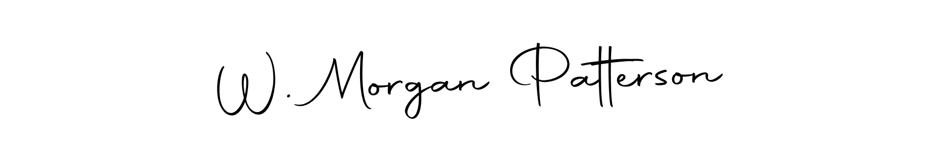 The best way (Autography-DOLnW) to make a short signature is to pick only two or three words in your name. The name W. Morgan Patterson include a total of six letters. For converting this name. W. Morgan Patterson signature style 10 images and pictures png