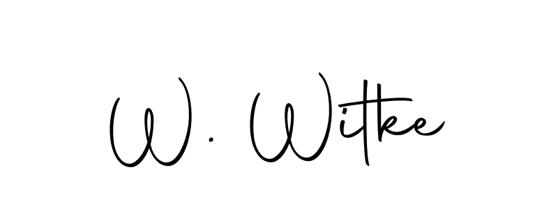 Once you've used our free online signature maker to create your best signature Autography-DOLnW style, it's time to enjoy all of the benefits that W. Witke name signing documents. W. Witke signature style 10 images and pictures png