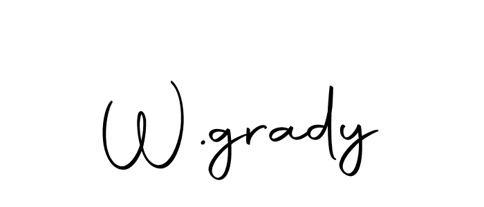 W.grady stylish signature style. Best Handwritten Sign (Autography-DOLnW) for my name. Handwritten Signature Collection Ideas for my name W.grady. W.grady signature style 10 images and pictures png