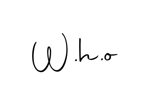 How to make W.h.o signature? Autography-DOLnW is a professional autograph style. Create handwritten signature for W.h.o name. W.h.o signature style 10 images and pictures png