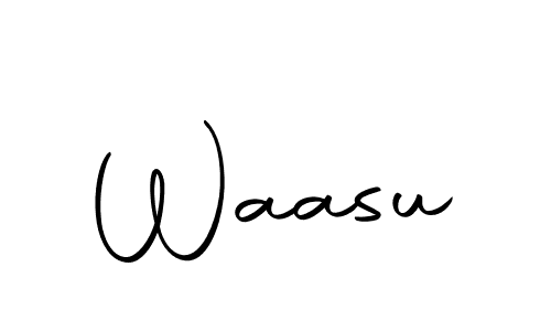 Here are the top 10 professional signature styles for the name Waasu. These are the best autograph styles you can use for your name. Waasu signature style 10 images and pictures png