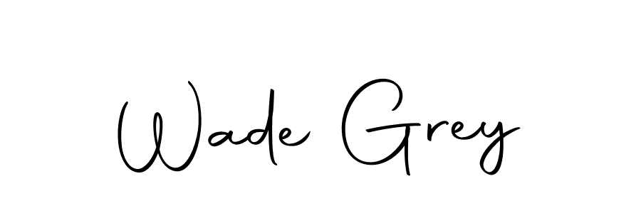 Wade Grey stylish signature style. Best Handwritten Sign (Autography-DOLnW) for my name. Handwritten Signature Collection Ideas for my name Wade Grey. Wade Grey signature style 10 images and pictures png