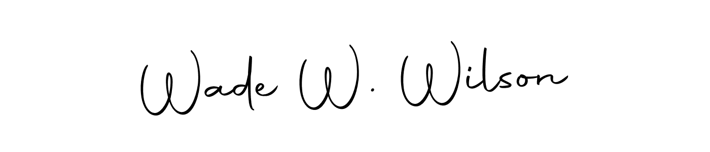 How to Draw Wade W. Wilson signature style? Autography-DOLnW is a latest design signature styles for name Wade W. Wilson. Wade W. Wilson signature style 10 images and pictures png