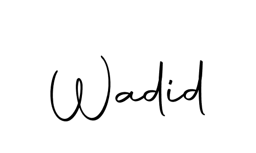 Also we have Wadid name is the best signature style. Create professional handwritten signature collection using Autography-DOLnW autograph style. Wadid signature style 10 images and pictures png