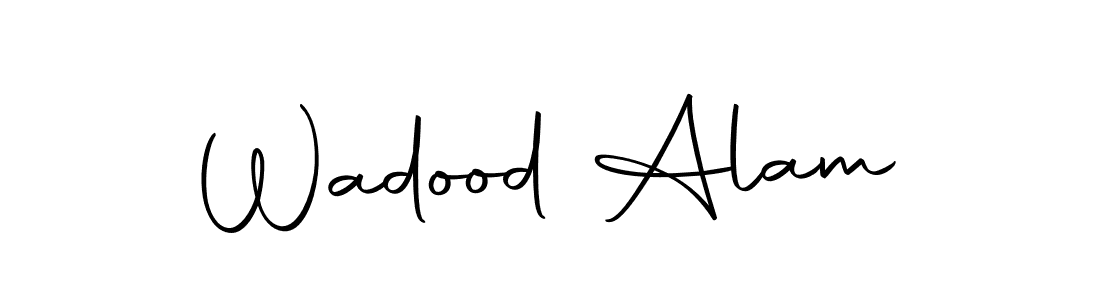 How to make Wadood Alam signature? Autography-DOLnW is a professional autograph style. Create handwritten signature for Wadood Alam name. Wadood Alam signature style 10 images and pictures png