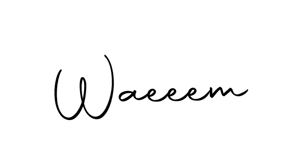 You can use this online signature creator to create a handwritten signature for the name Waeeem. This is the best online autograph maker. Waeeem signature style 10 images and pictures png