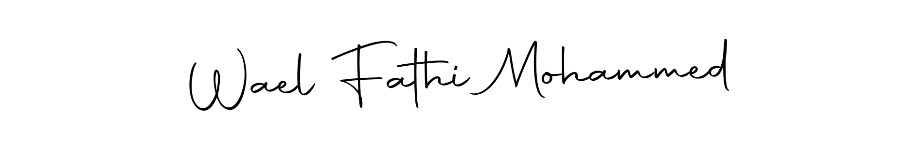 Also You can easily find your signature by using the search form. We will create Wael Fathi Mohammed name handwritten signature images for you free of cost using Autography-DOLnW sign style. Wael Fathi Mohammed signature style 10 images and pictures png