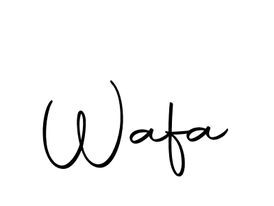 How to Draw Wafa signature style? Autography-DOLnW is a latest design signature styles for name Wafa. Wafa signature style 10 images and pictures png