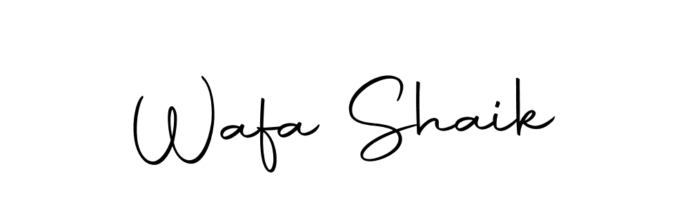 Here are the top 10 professional signature styles for the name Wafa Shaik. These are the best autograph styles you can use for your name. Wafa Shaik signature style 10 images and pictures png