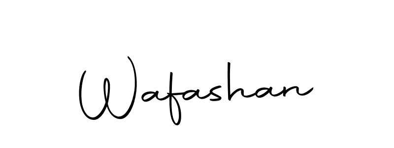 Make a beautiful signature design for name Wafashan. Use this online signature maker to create a handwritten signature for free. Wafashan signature style 10 images and pictures png