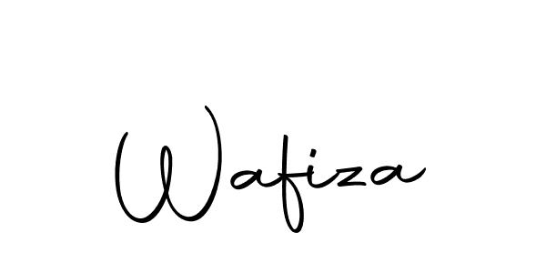 You should practise on your own different ways (Autography-DOLnW) to write your name (Wafiza) in signature. don't let someone else do it for you. Wafiza signature style 10 images and pictures png