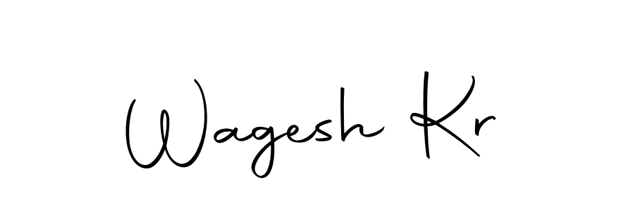 Design your own signature with our free online signature maker. With this signature software, you can create a handwritten (Autography-DOLnW) signature for name Wagesh Kr. Wagesh Kr signature style 10 images and pictures png