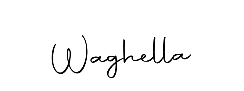 Create a beautiful signature design for name Waghella. With this signature (Autography-DOLnW) fonts, you can make a handwritten signature for free. Waghella signature style 10 images and pictures png