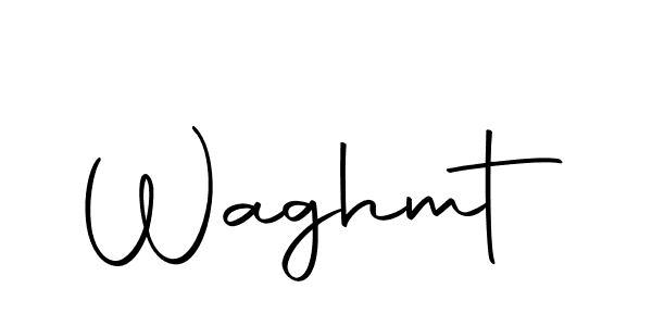 Create a beautiful signature design for name Waghmt. With this signature (Autography-DOLnW) fonts, you can make a handwritten signature for free. Waghmt signature style 10 images and pictures png