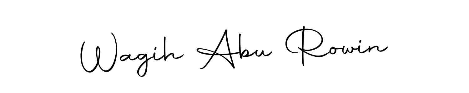 How to make Wagih Abu Rowin signature? Autography-DOLnW is a professional autograph style. Create handwritten signature for Wagih Abu Rowin name. Wagih Abu Rowin signature style 10 images and pictures png