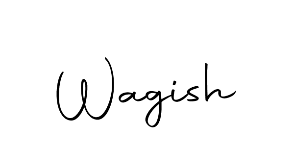 Use a signature maker to create a handwritten signature online. With this signature software, you can design (Autography-DOLnW) your own signature for name Wagish. Wagish signature style 10 images and pictures png