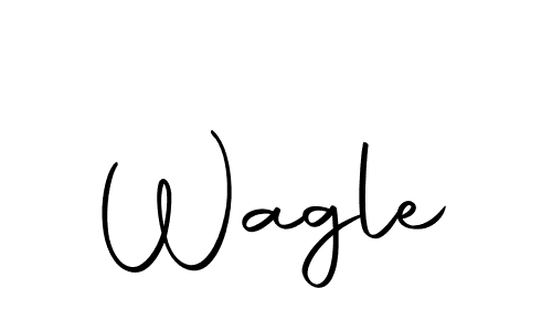 Make a beautiful signature design for name Wagle. Use this online signature maker to create a handwritten signature for free. Wagle signature style 10 images and pictures png