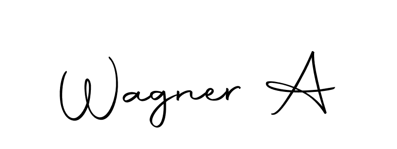 Once you've used our free online signature maker to create your best signature Autography-DOLnW style, it's time to enjoy all of the benefits that Wagner A name signing documents. Wagner A signature style 10 images and pictures png