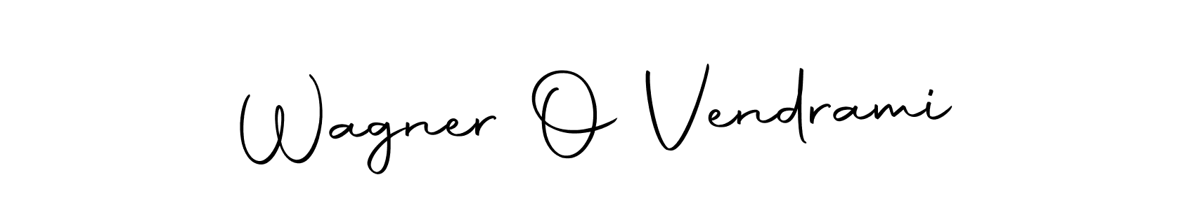 Design your own signature with our free online signature maker. With this signature software, you can create a handwritten (Autography-DOLnW) signature for name Wagner O Vendrami. Wagner O Vendrami signature style 10 images and pictures png