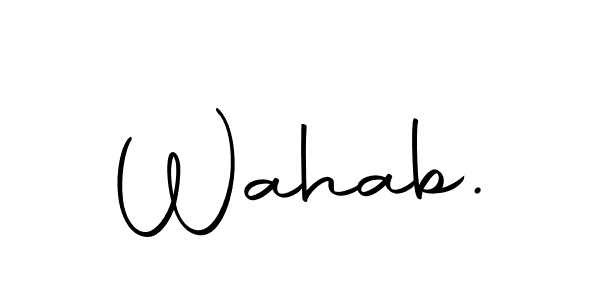 Best and Professional Signature Style for Wahab.. Autography-DOLnW Best Signature Style Collection. Wahab. signature style 10 images and pictures png
