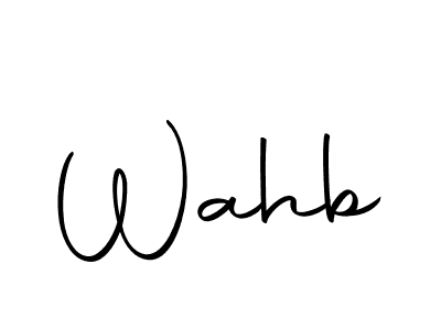 Make a short Wahb signature style. Manage your documents anywhere anytime using Autography-DOLnW. Create and add eSignatures, submit forms, share and send files easily. Wahb signature style 10 images and pictures png