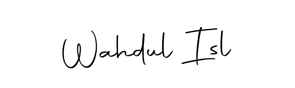 Best and Professional Signature Style for Wahdul Isl. Autography-DOLnW Best Signature Style Collection. Wahdul Isl signature style 10 images and pictures png