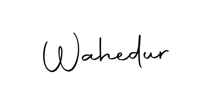 Make a beautiful signature design for name Wahedur. With this signature (Autography-DOLnW) style, you can create a handwritten signature for free. Wahedur signature style 10 images and pictures png