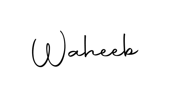 Here are the top 10 professional signature styles for the name Waheeb. These are the best autograph styles you can use for your name. Waheeb signature style 10 images and pictures png