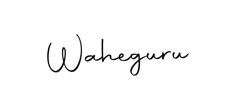 Create a beautiful signature design for name Waheguru. With this signature (Autography-DOLnW) fonts, you can make a handwritten signature for free. Waheguru signature style 10 images and pictures png
