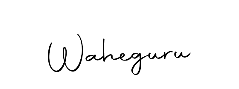 Create a beautiful signature design for name Waheguru. With this signature (Autography-DOLnW) fonts, you can make a handwritten signature for free. Waheguru signature style 10 images and pictures png