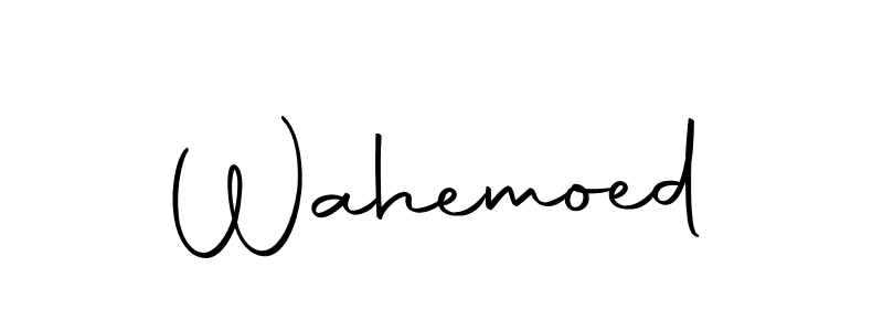 Design your own signature with our free online signature maker. With this signature software, you can create a handwritten (Autography-DOLnW) signature for name Wahemoed. Wahemoed signature style 10 images and pictures png