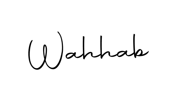 Make a short Wahhab signature style. Manage your documents anywhere anytime using Autography-DOLnW. Create and add eSignatures, submit forms, share and send files easily. Wahhab signature style 10 images and pictures png