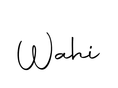 Make a beautiful signature design for name Wahi. Use this online signature maker to create a handwritten signature for free. Wahi signature style 10 images and pictures png