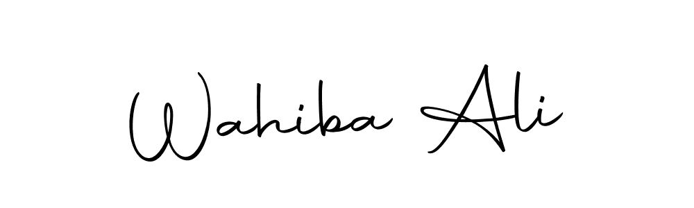 Once you've used our free online signature maker to create your best signature Autography-DOLnW style, it's time to enjoy all of the benefits that Wahiba Ali name signing documents. Wahiba Ali signature style 10 images and pictures png